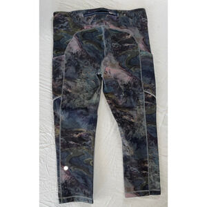 Lululemon Speed Up Crop 21" Pull On Leggings Women's Size 8